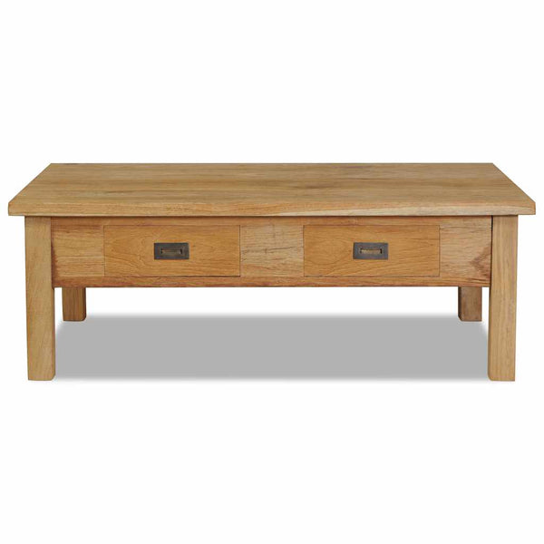 Couchtisch Massivholz Teak 100x60x35 cm