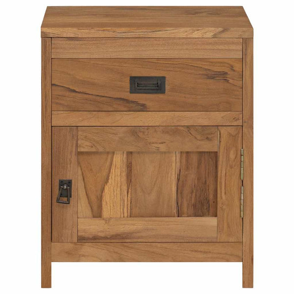 Nachttisch Massivholz Teak 40x30x50 cm