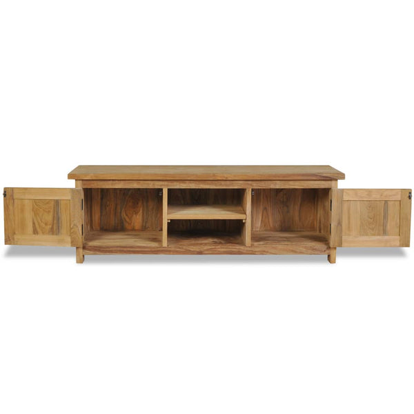 TV-Schrank Massivholz Teak 120x30x40 cm