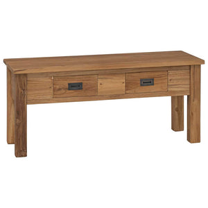 Flurbank Teak Massiv 90 x 30 x 40 cm