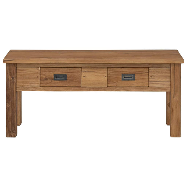 Flurbank Teak Massiv 90 x 30 x 40 cm