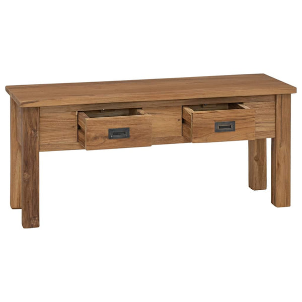 Flurbank Teak Massiv 90 x 30 x 40 cm