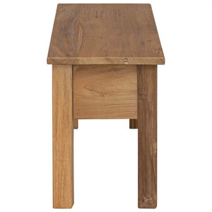 Flurbank Teak Massiv 90 x 30 x 40 cm