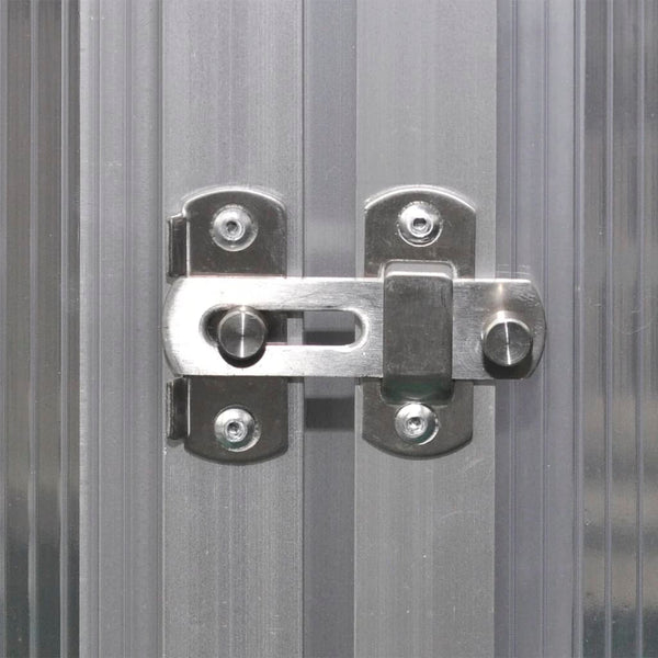 Verstärktes Aluminium Gewächshaus 3,46 m³