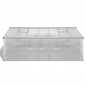 Verstärktes Aluminium Gewächshaus 10,53 m²