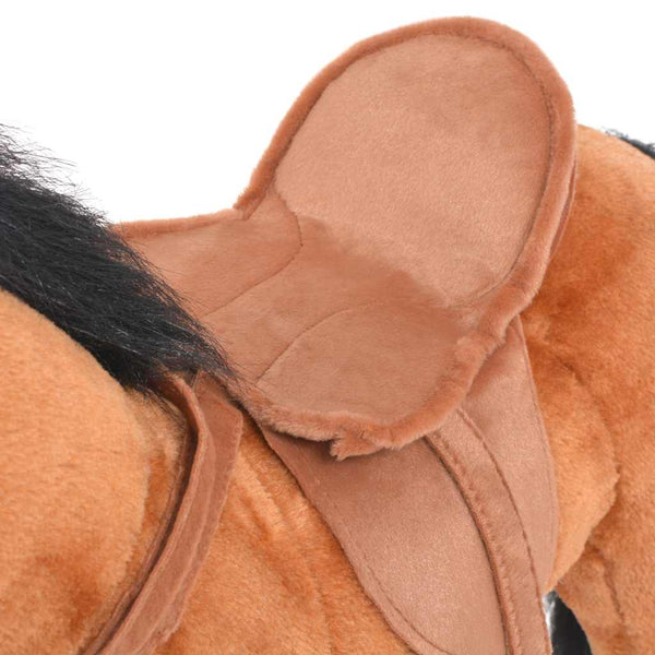 Plüsch Stehendes Pferd - Braun