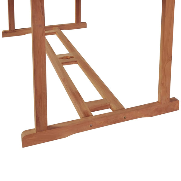 Massivholz Teak Gartentisch 180x90 cm
