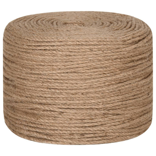 Jute Rope 6mm x 500m - Natural Cord