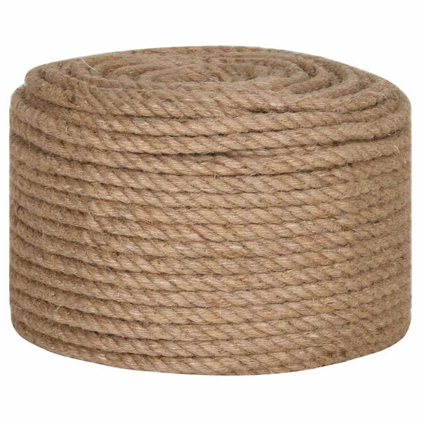 10 mm Jute Seil - 100 m Naturhanfseil