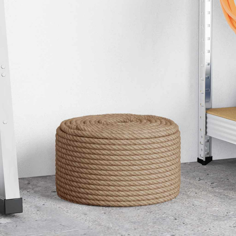10 mm Jute Seil - 100 m Naturhanfseil