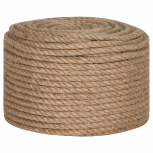 12mm Jute Rope - 100m Natural Cord