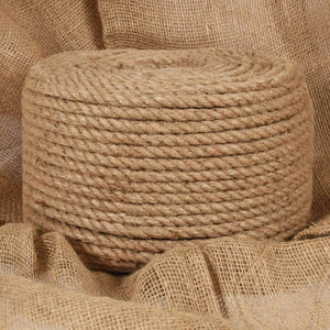 12mm Jute Rope - 100m Natural Cord