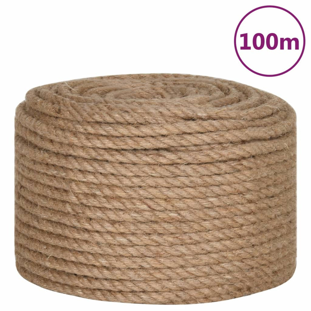 14mm Jute Rope - 100m Length