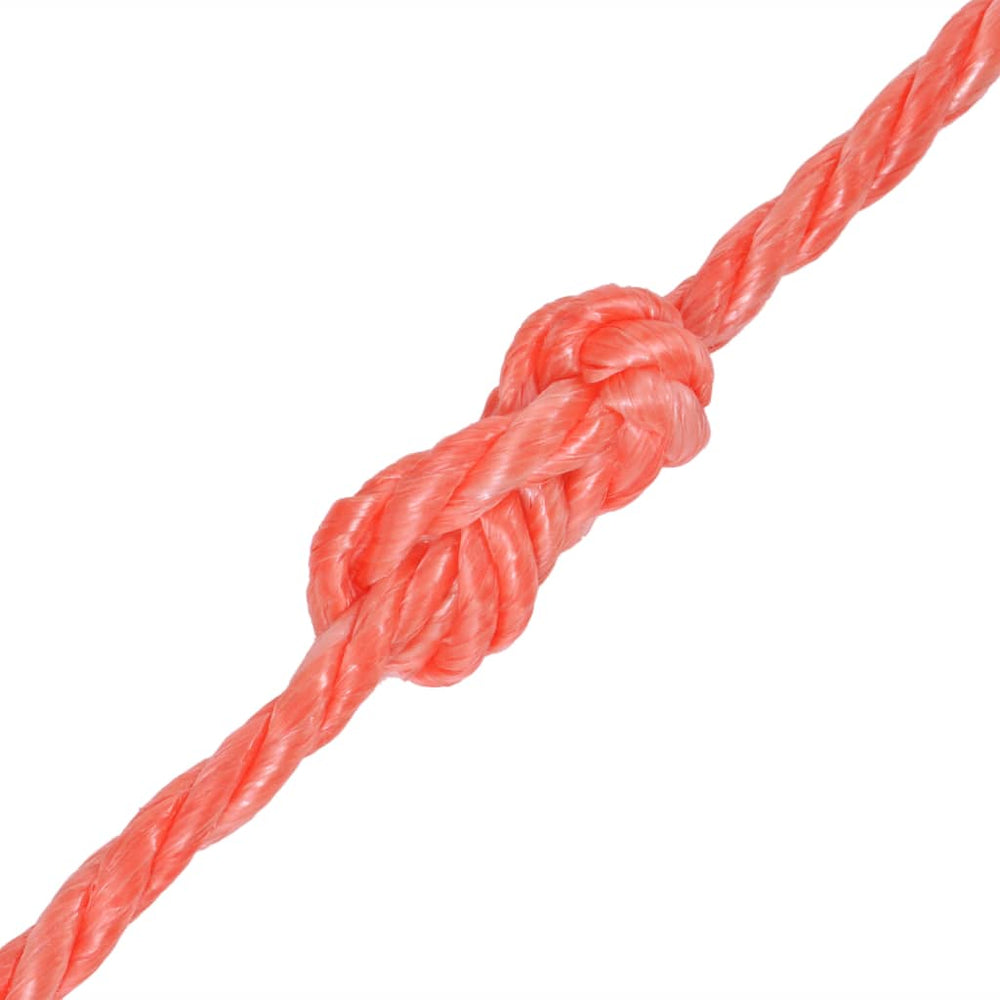 12 mm Polypropylen Seil - 100 m Orange