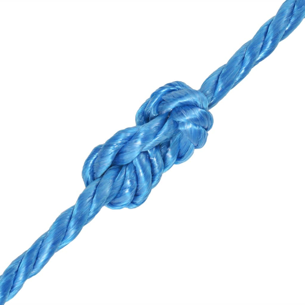 12mm Blaues Polypropylenseil - 100m
