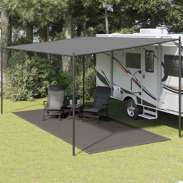 Campingteppich 300x400 cm Anthrazit