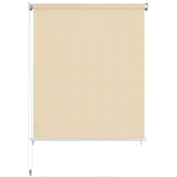 Store occultant d'extérieur vidaXL 160 x 140 cm crème