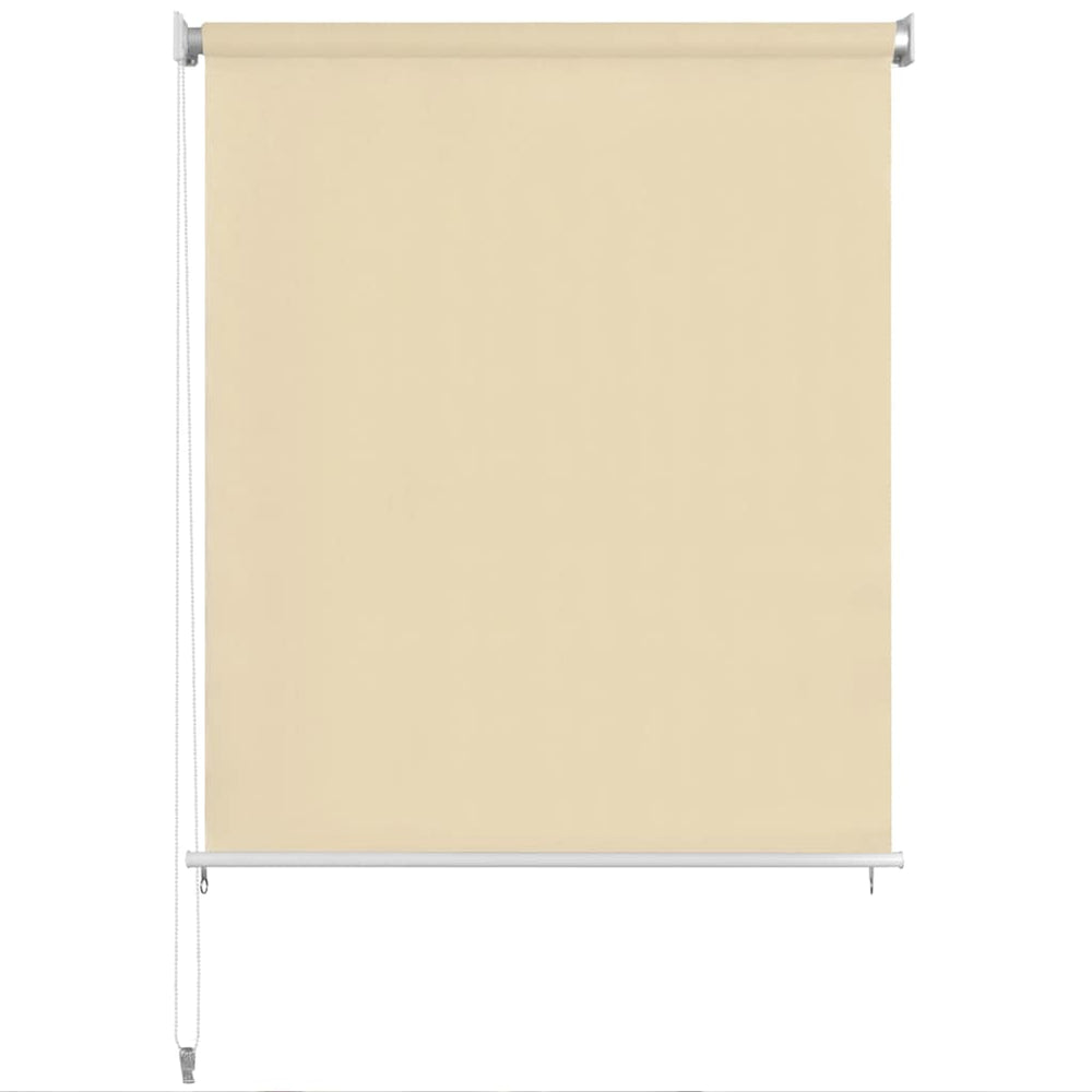 Außenrollo 350x140 cm Cremeweiß