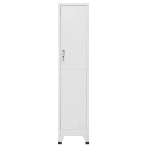 Schließfachschrank 38x45x180 cm Stahl