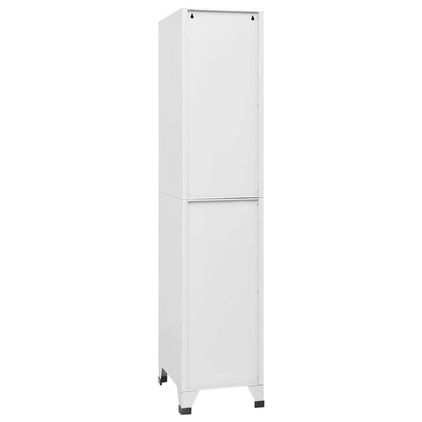 Schließfachschrank mit 3 Fächern 38x45x180 cm
