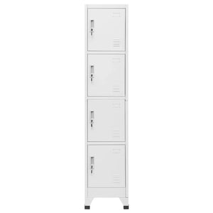 Schließfachschrank mit 4 Fächern 38x45x180 cm