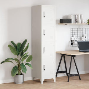 Schließfachschrank mit 4 Fächern 38x45x180 cm