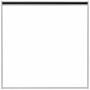 vidaXL Moustiquaire plissée de fenêtre aluminium 120x120 cm