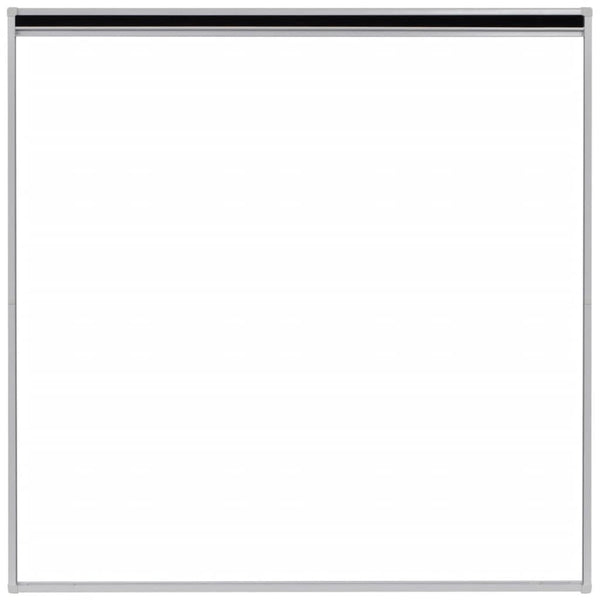 vidaXL Moustiquaire plissée de fenêtre aluminium 120x120 cm