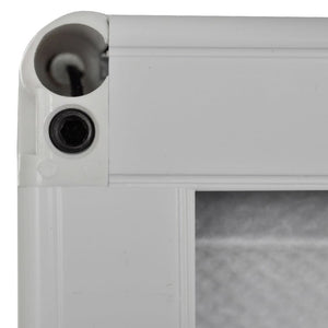 vidaXL Store plissé anti-moustiques pour fenêtre Jalousie Aluminium 80x100 cm