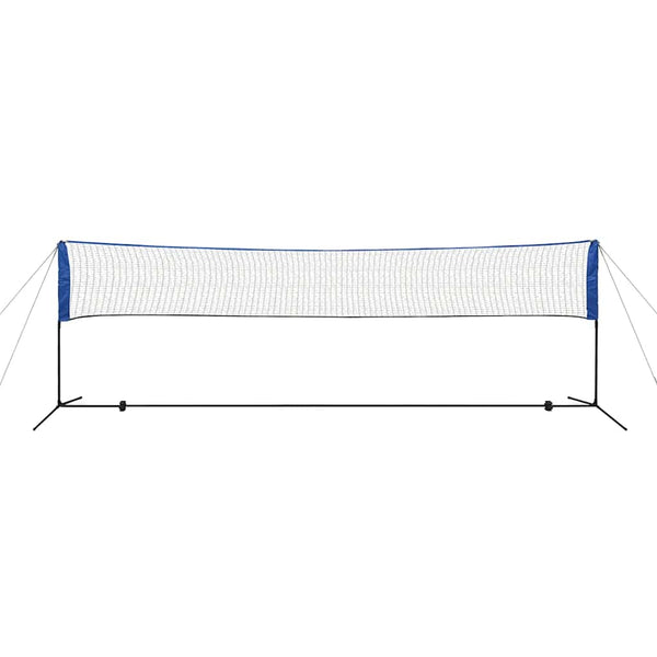 Badmintonnetz-Set 500x155cm mit Federbällen