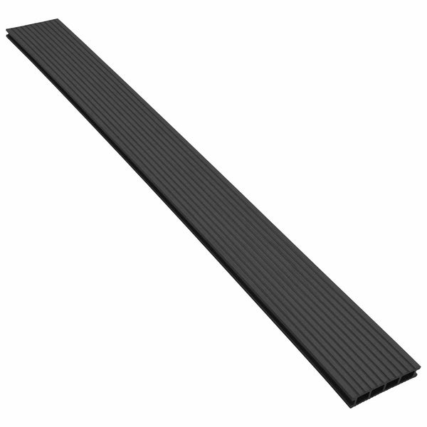 vidaXL Dalles de terrasse 4 pcs Gris anthracite WPC