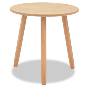 Beistelltisch Set 2 Stk. Kiefernholz Massiv Braun