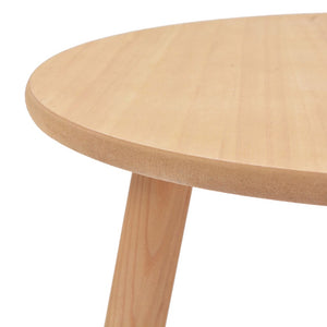 Beistelltisch Set 2 Stk. Kiefernholz Massiv Braun