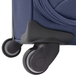 3-teiliges Weichgepäck-Trolley-Set Marineblau