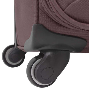 3-Piece Luggage Set Coffee Brown