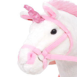XXL Plüsch Einhorn Weiß und Rosa