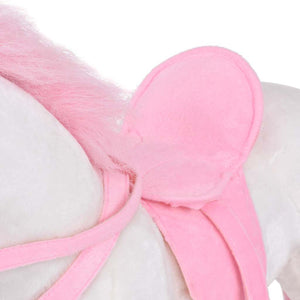 XXL Plüsch Einhorn Weiß und Rosa