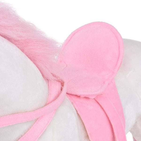 XXL Plüsch Einhorn Weiß und Rosa