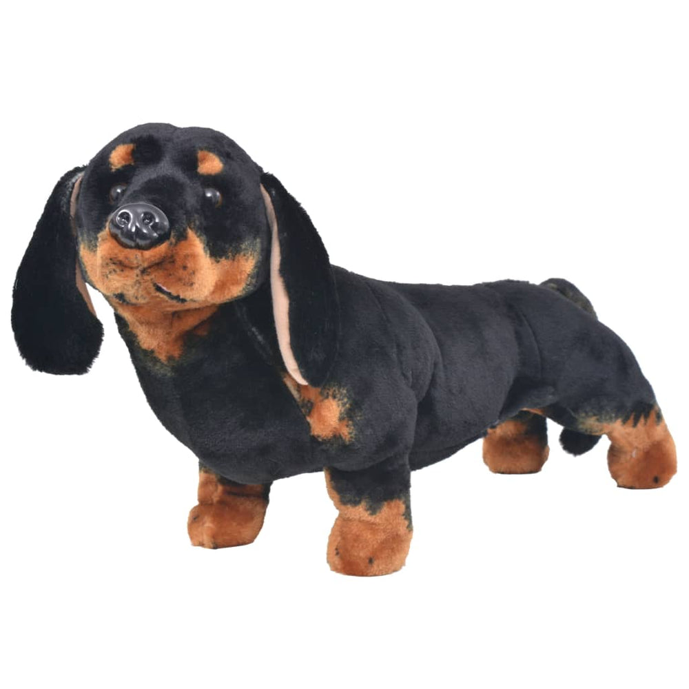 XXL Dackel Stofftier - Schwarz