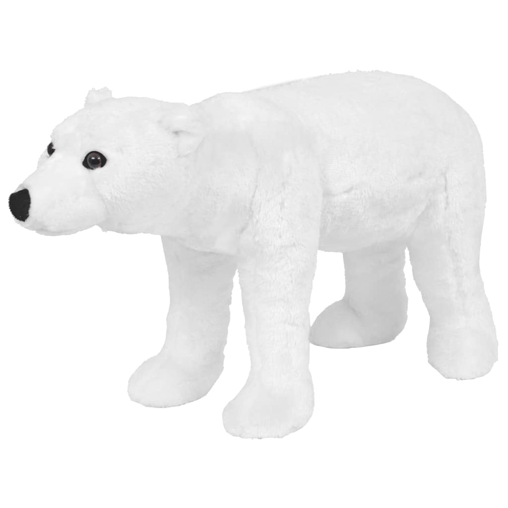 XXL Weißer Plüsch Eisbär