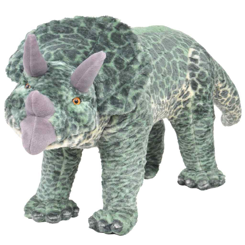 XXL Triceratops Plüschtier Grün