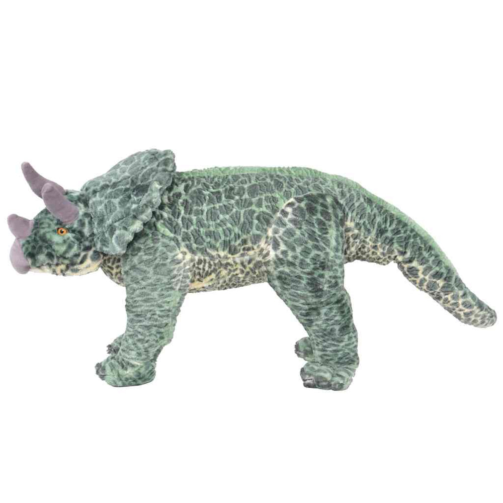 XXL Triceratops Plüschtier Grün