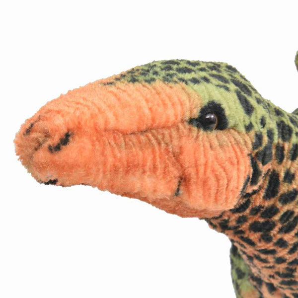 XXL Stegosaurus Plüschtier Grün und Orange