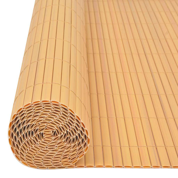 Gelber Gartenzaun PVC 150x300 cm