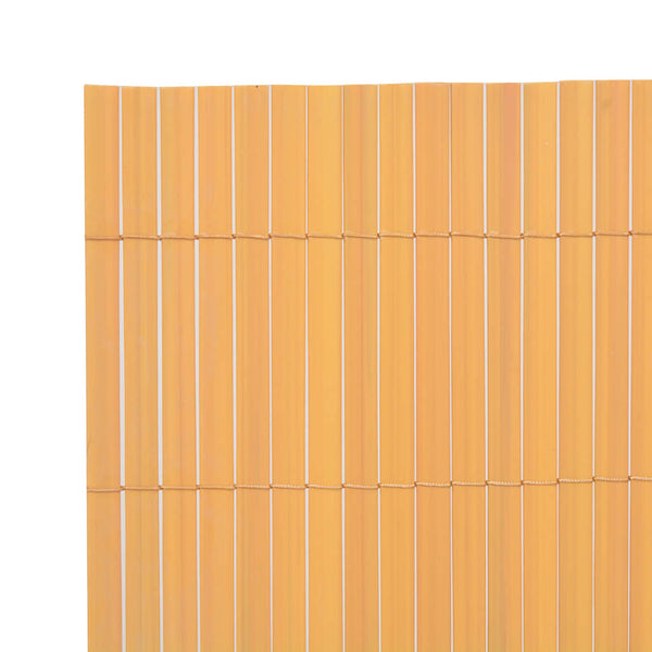 Gelber Gartenzaun PVC 150x300 cm