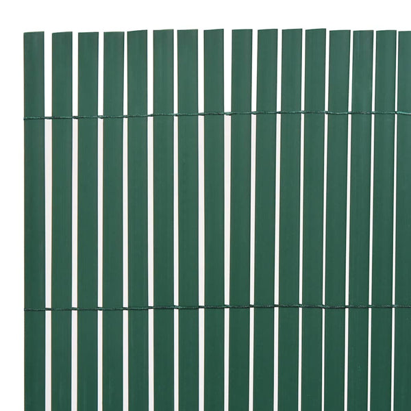 Grüner Gartenzaun PVC 150x500cm