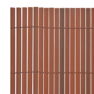 Gartenzaun Braun PVC 150x500cm