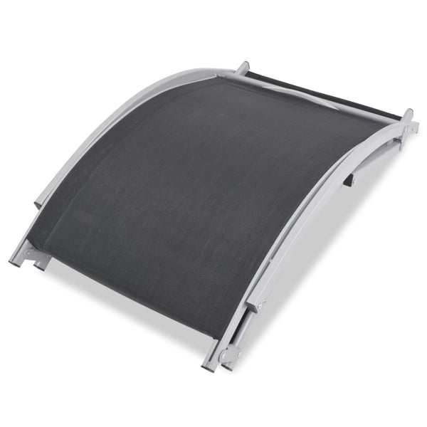 Klappbare Sonnenliegen aus Aluminium, 2er-Set