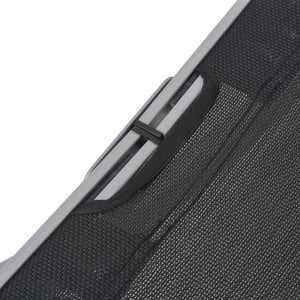 Klappbare Sonnenliegen aus Aluminium, 2er-Set