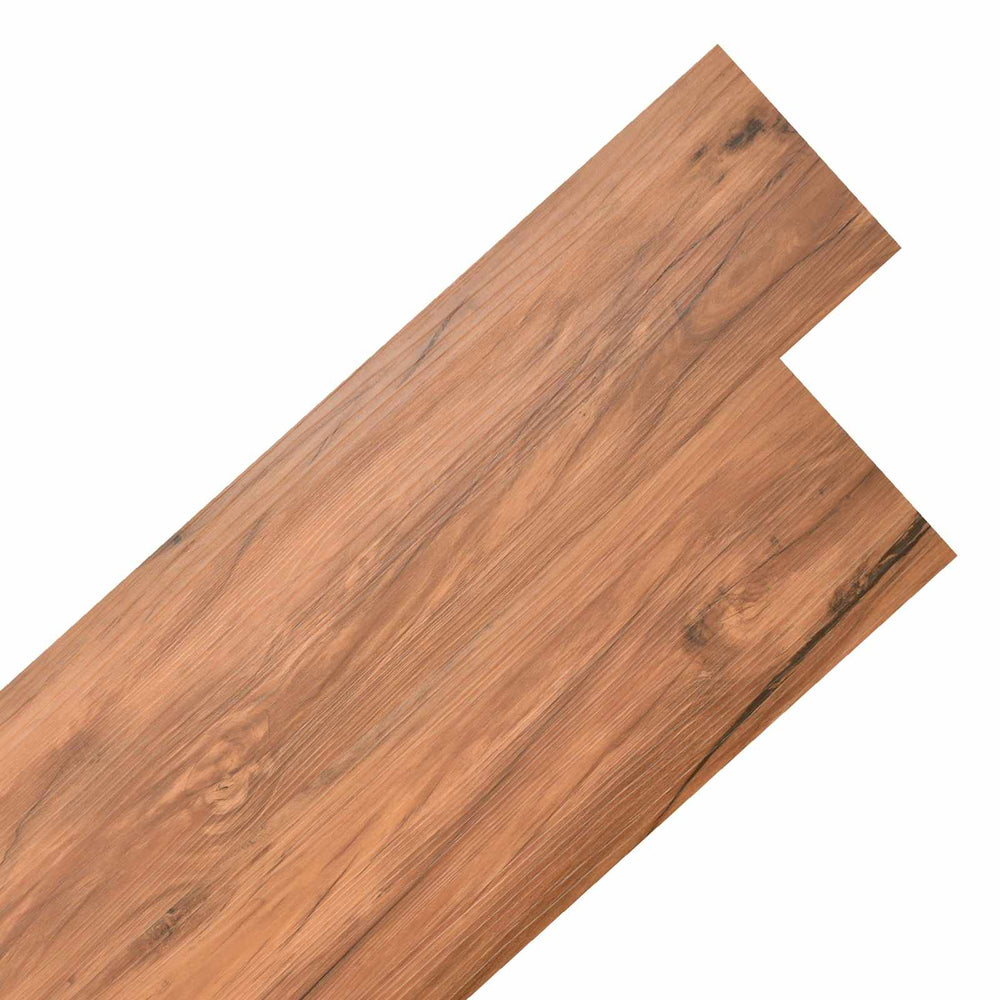 Selbstklebende PVC Bodenplanken Natur, 36 Stk.